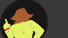 a cartoon drawing of a man wearing sunglasses