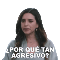 Por Qué Tan Agresivo Ana Gonzalez Bello Sticker - Por Qué Tan Agresivo Ana Gonzalez Bello Backdoor Stickers