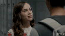 Smiling Mary Mouser GIF - Smiling Mary Mouser Samantha Larusso GIFs
