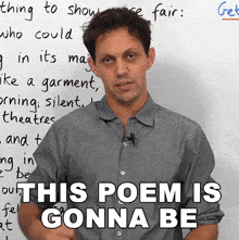 This Poem Is Gonna Be Difficult Benjamin GIF