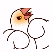 annoyed bird