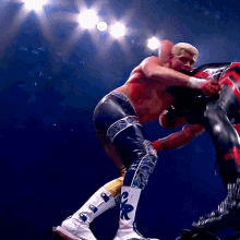 Dustin Rhodes Superplex GIF - Dustin Rhodes Superplex Cody Rhodes GIFs