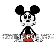 Mickeymouse Sad GIF - Mickeymouse Sad Crying For You GIFs