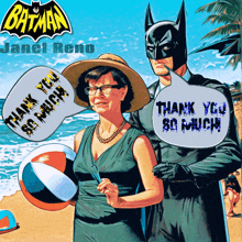 Batman Janet Reno GIF - Batman Janet Reno Thank You GIFs