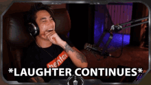 laughter continues anthony kongphan still laughing lmao lol