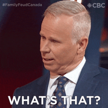 What'S That Gerry Dee GIF - What'S That Gerry Dee Family Feud Canada GIFs