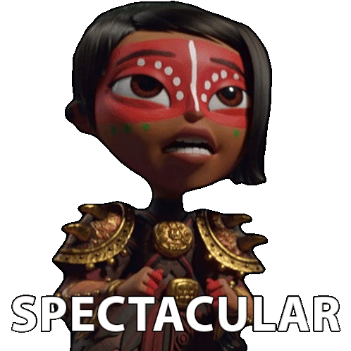 Spectacular Maya Sticker - Spectacular Maya Zoe Saldana Stickers