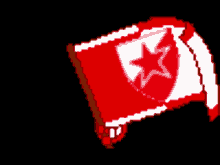 Crvena Zvezda Zastava Crvene Zvezde GIF - Crvena Zvezda Zastava Crvene Zvezde Red Star Belgrade GIFs