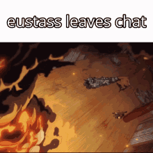 Eustass Leaves Chat Eustass GIF - Eustass Leaves Chat Eustass One Pice GIFs
