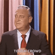 Tough Crowd Comedian GIF - Tough Crowd Comedian Fix Tie GIFs