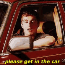 Please Get In The Car Dave Franco GIF - Please Get In The Car Dave Franco GIFs