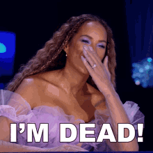 Im Dead Leona Lewis GIF - Im Dead Leona Lewis Queen Of The Universe GIFs