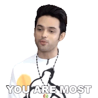 You Are Most Vulnerable Parth Samthaan Sticker - You Are Most Vulnerable Parth Samthaan Pinkvilla Stickers