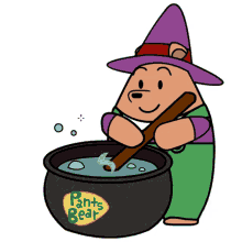 Cooking Wizard GIF - Cooking Wizard Magical Soup GIFs