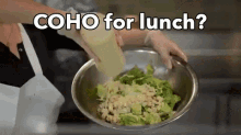 Coho For Lunch? GIF - Coho Lunch Yum GIFs