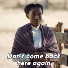 Don'T Come Back Here Again Jennie Reeves GIF - Don'T Come Back Here Again Jennie Reeves Lawmen Bass Reeves GIFs