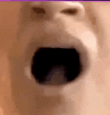 Yawning Mouth GIF