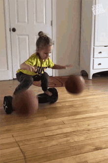 dribbling double dribble amazing hoverboard basketball