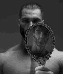 Chad Mirror GIF - Chad Mirror Chad Mirror GIFs