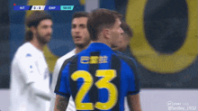 a player with the number 23 on their jersey