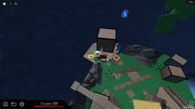 a screen shot of a video game with oxygen 100
