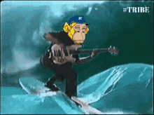 Tribe Guitar GIF - Tribe Guitar Surfing GIFs