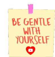 Be Gentle With Yourself Gentle Sticker - Be Gentle With Yourself Gentle Take A Break Stickers