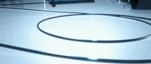 a close up of a rope on a table