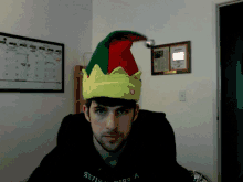 Smosh GIF - Funny Christmas Hat GIFs