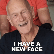 I Have A New Face Robert Reeves GIF - I Have A New Face Robert Reeves Oldgays GIFs