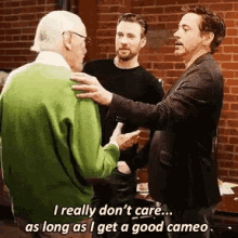 Really Dont Care GIF - Really Dont Care Stan Lee GIFs