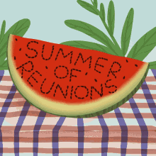 Summer Of Reunions Watermelon GIF - Summer Of Reunions Watermelon Reunions GIFs