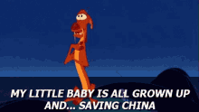 My Baby Is All Grown Up And Saving China - Mulan GIF - Mulan Disney Grown Up GIFs