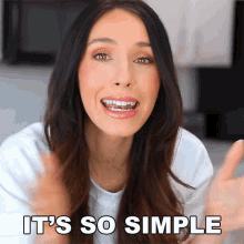 Its So Simple Shea Whitney GIF - Its So Simple Shea Whitney Very Easy GIFs