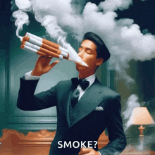 Smoking Smoke GIF - Smoking Smoke Cigarette GIFs