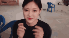 Loona Hyunjin GIF - Loona Hyunjin Finger Guns GIFs