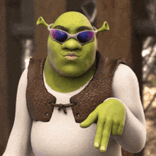 Shrek Funny 'WTF' Face Meme | Greeting Card