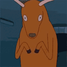 creep hands adventure time deer remove the gloves