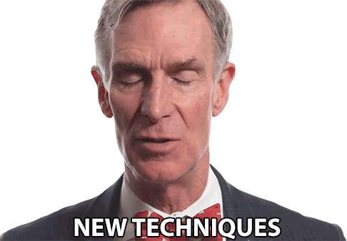 New Techniques Bill Nye Sticker - New Techniques Bill Nye New Strategy Stickers