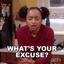 Whats Your Excuse Janelle GIF - Whats Your Excuse Janelle The Ms Pat Show GIFs