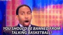 stephen smith stephen a smith banned from talking basketball espn first take