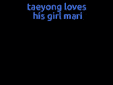 Taeyong Mari Taeyong Nct GIF - Taeyong Mari Taeyong Taeyong Nct GIFs