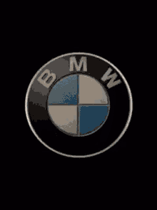 bmw logo spinning