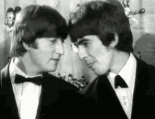 John Lennon Tongue Out GIF - John Lennon Tongue Out George Harrison GIFs