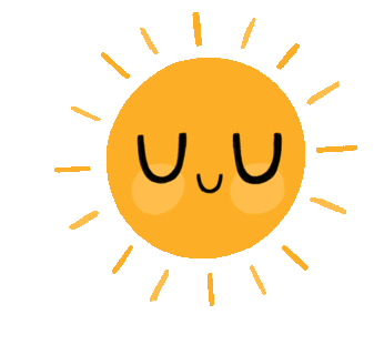 Hot Summer Sticker - Hot Summer Sun Stickers