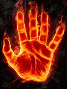 Hand On Fire GIF - Hand On Fire GIFs