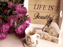 Coffee Goodmorning GIF - Coffee Goodmorning Life Is Beautiful GIFs