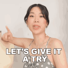 Lets Give It A Try Withwendy GIF - Lets Give It A Try Withwendy Lets Give It A Shot GIFs