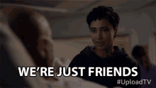 Were Just Friends Not Dating GIF - Were Just Friends Not Dating Friendzone GIFs