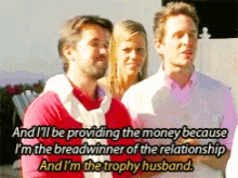 Iasip Trophy Husband GIF - Iasip Trophy Husband Hugh Honey GIFs